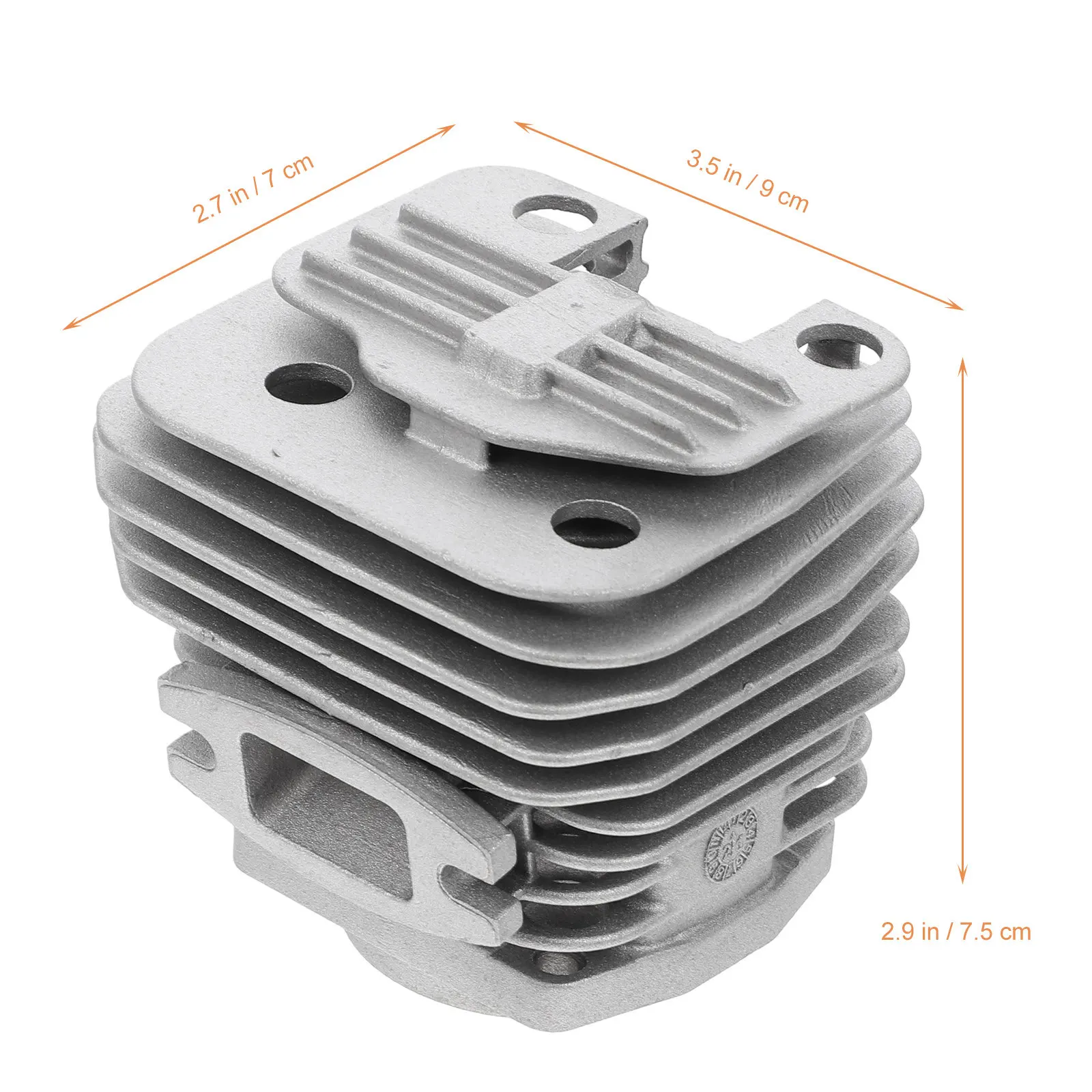 1Set Professional Hay Mover Cylinder Piston Kit Sturdy Reliable Mower Replacement Parts Compatible with Chainsaw Tools Garden