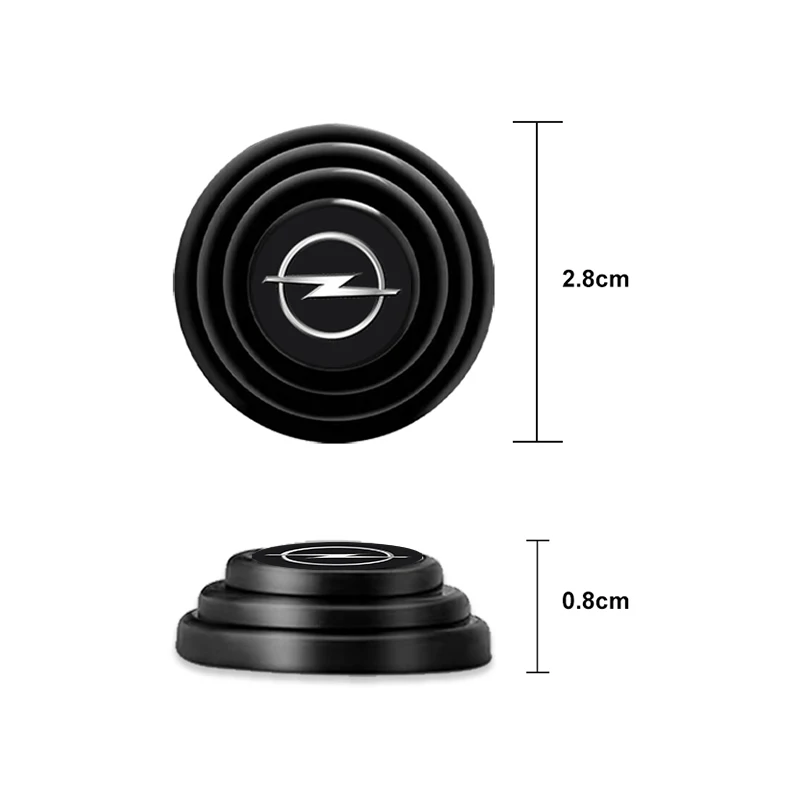 Car Silicone Door Shock Stickers Absorber Soundproof Buffer Pier For Opel Insignia Astra Antara Meriva Zafira H G Corsa