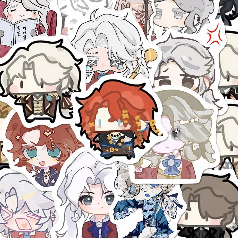 

74Pcs Game Identity V Anime Stickers Cartoon Cosplay Character Frederick Kreiburg Decals Notebook Laptop Phone DIY Decoration