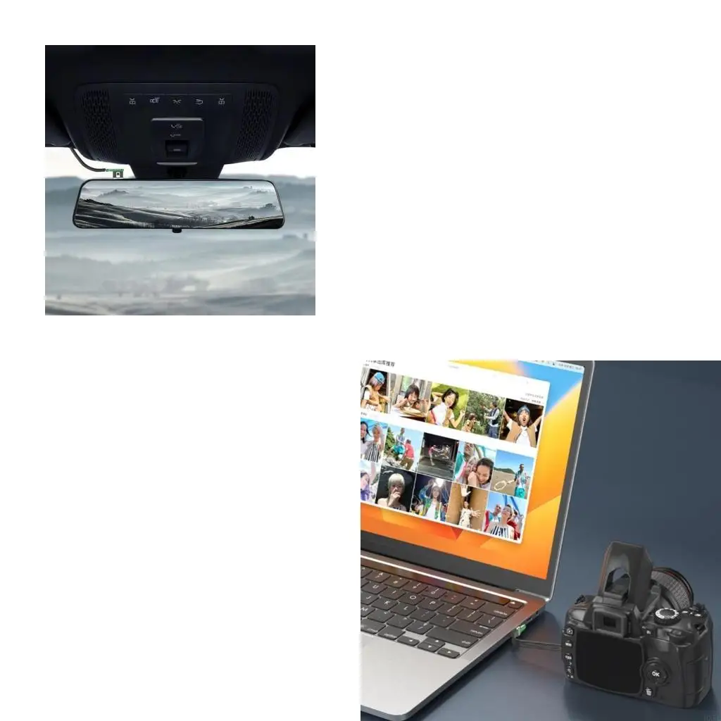 

USB C Male to USB C Female Fast Charging Cable 60W USB C Charging Cable for Cellphone Tablet USB C Car Charging HX5E