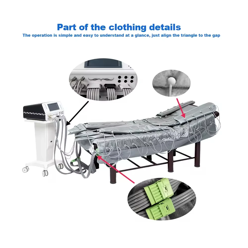 Professional 3-in-1 Lymphedema Drainage Machine Weight Loss Device Nieuwe 2025 Pressotherapy for Health And Beauty