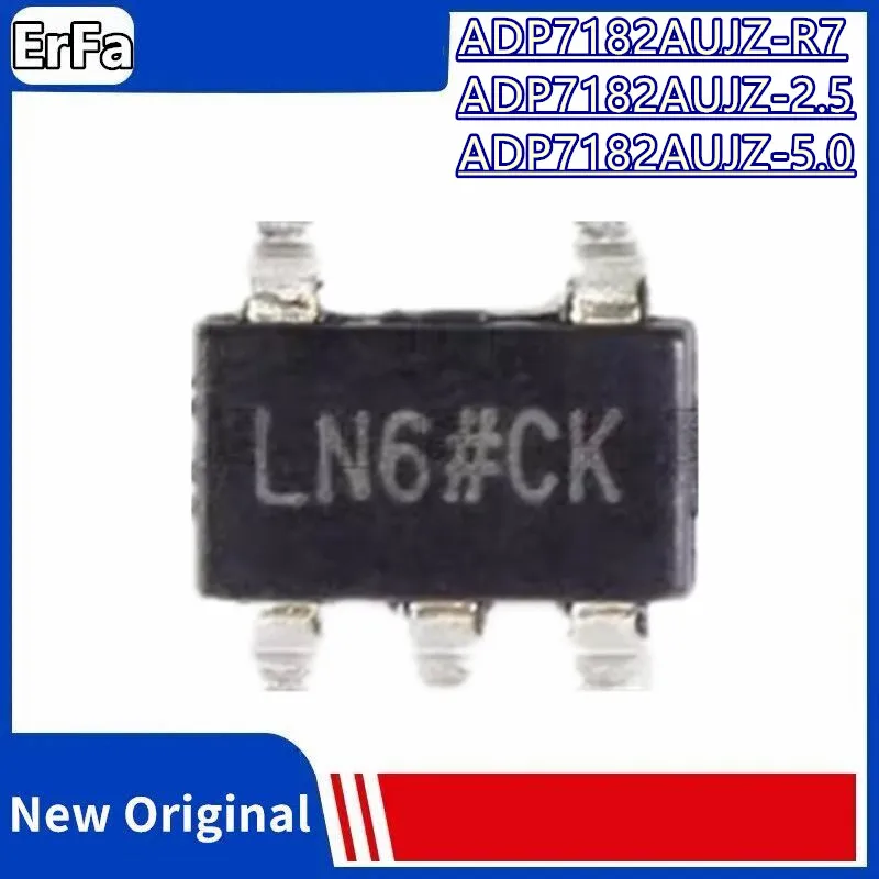 

5pcs 100% New ADP7182AUJZ LN6 ADP7182AUJZ-2.5 LN7 7182AUJZ-5.0-R7 SOT-23-5