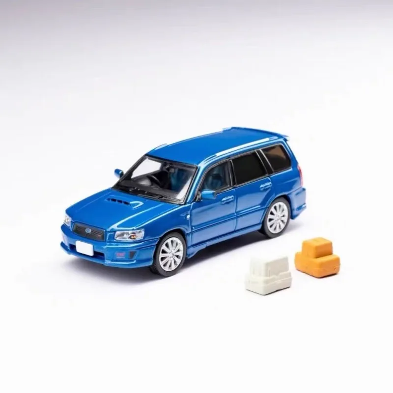 Diecast 1/64 Schaal Subaru Legering Model Auto Subaru Forester Speel Voertuigen SUV Station Wagon Collectible Speelgoed voor Jongens