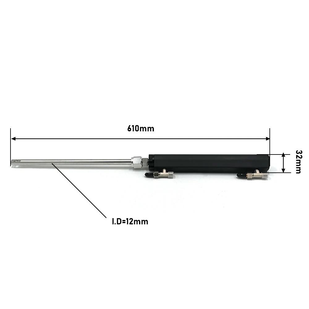 Power Assisted Marine Outboard Hydraulic Steering System Suitable For Stern Drive System