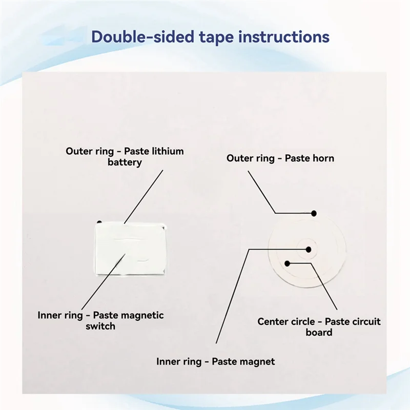 GC06 Recordable Sound Module Recording Greeting Card Christmas Birthday Card Music Cover Wall MP3 Download Voice Module