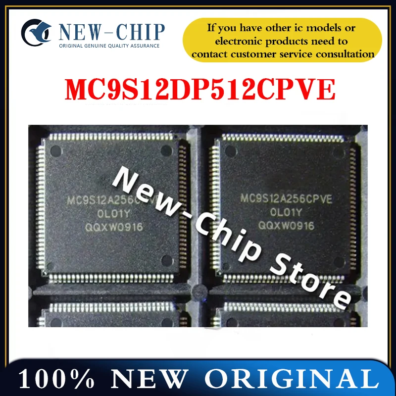 

1PCS-5PCS/LOT MC9S12DP512CPVE MC9S12DP512 QFP112 New Original