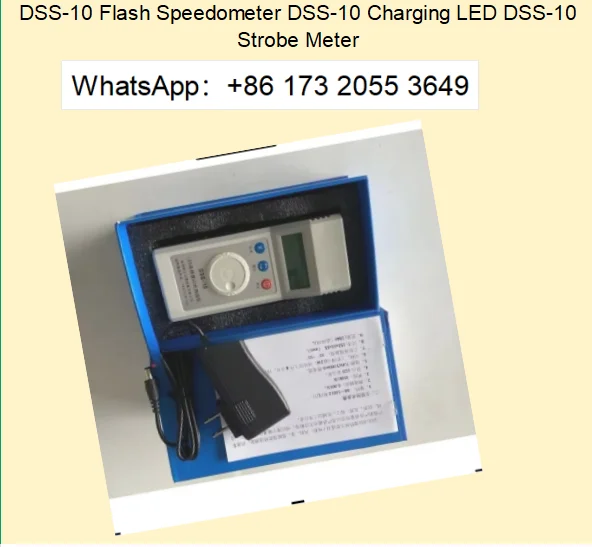 DSS-10 Flash Speedometer DSS-10 Charging LED DSS-10 Strobe Meter