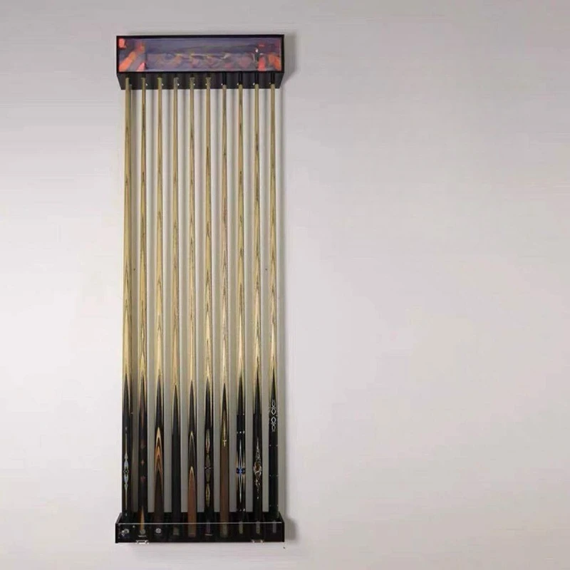 Billiard hall public pole storage rack, club storage rack placed vertically
