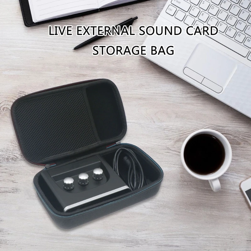 حقيبة تخزين محمولة للسفر لحماية بطاقة الصوت UMC2