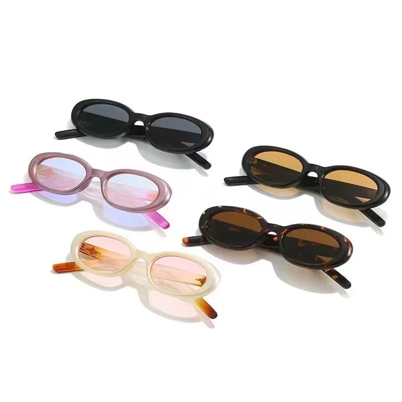 Occhiali da sole rotondi con montatura piccola occhiali da sole Vintage firmati da donna occhiali da sole moda retrò femminili UV400 Oculos De Sol