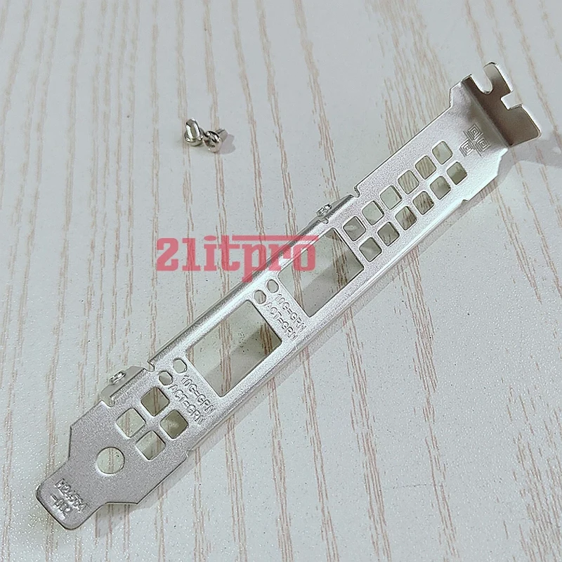 1Pcs X520-DA2 X520-SR2 X710-DA2 82599ES E10G42BTDA Network Card Half Full Height Bracket Full Baffle Profile Bracket Replacement