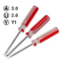 1pc Special Shaped Screwdriver Screw Driver U2.6 Y1 Y2 Triangle3.0 Three Points Four Points Inner Cross Screwdriver Repair Tool