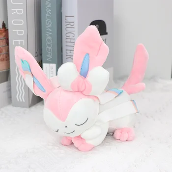 Peluche de Pokémon durmiente Gengar Charizard Sylveon Sprigatito Pamo Fuecoco