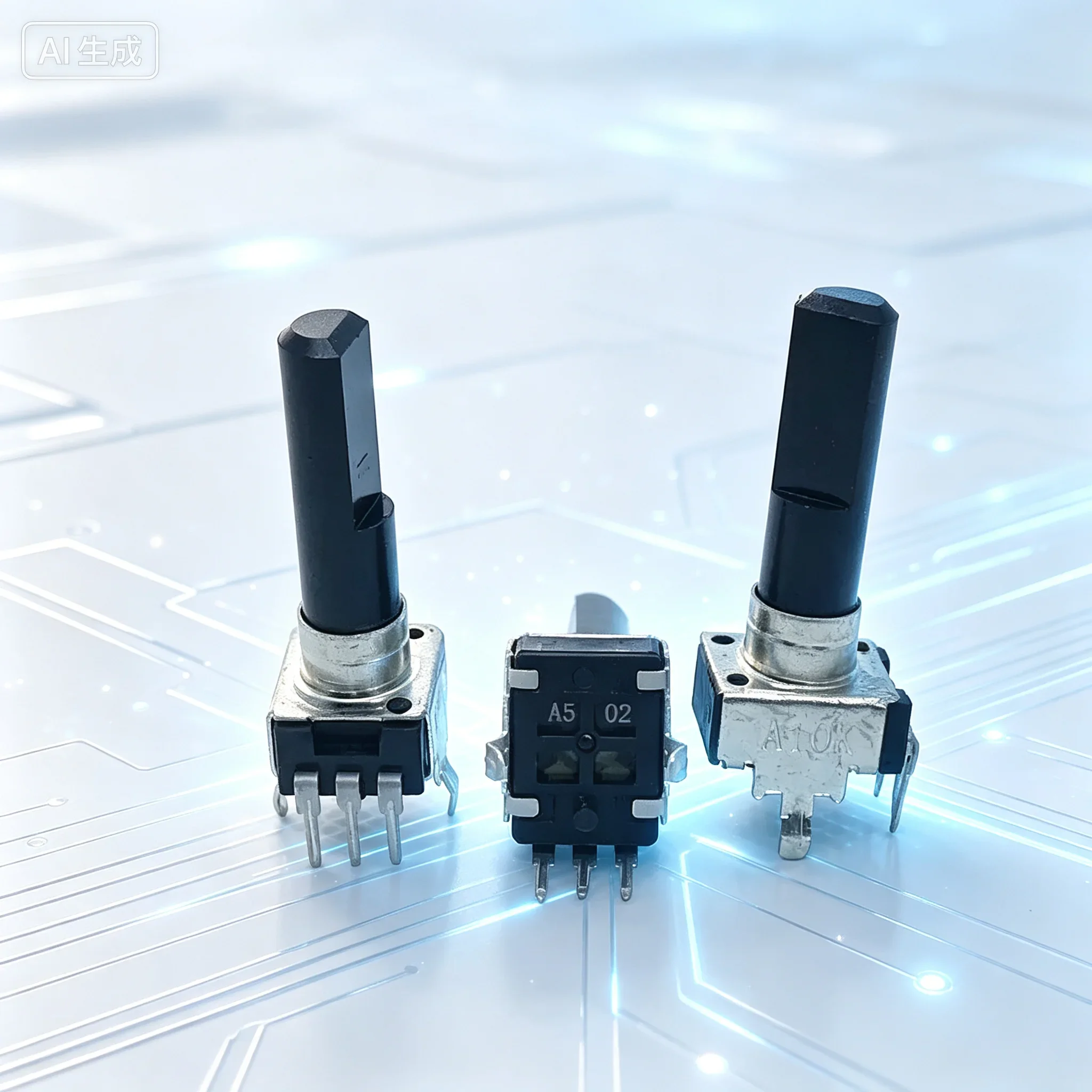 Rotary RK0936N Mixer Sound Potentiometer for NOBLE A5K A10K A20K A50K A100K Dshatf L=30MM 23MMF-10PCS