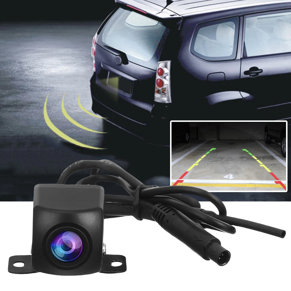 Telecamera Posteriore Wireless WiFi per Auto con Visione Notturna HD, Telecamera di Retromarcia Impermeabile IP67 per Android e iOS