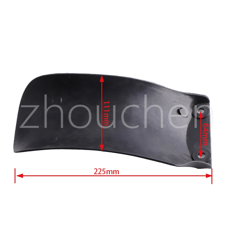 لوحة حماية الطين الخلفية للصدمات حماية الطين رفرف الطين لهوندا CRF 50CC 70CC XR50CC 70CC BSR TTR KLX 50cc-160cc الخ