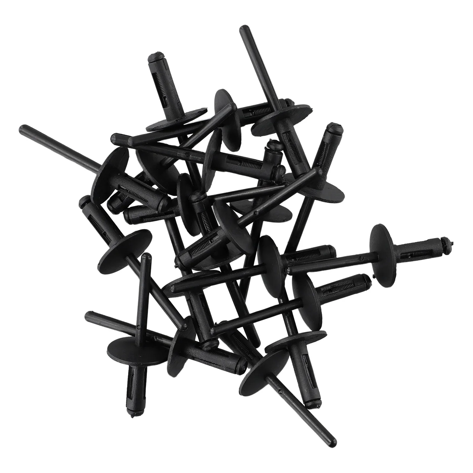 40x Panel Push pin Plastic Clip Black Bumper Car Rivets Door Sill Fender Tool 51717002953 51777171004 Liner Wheel