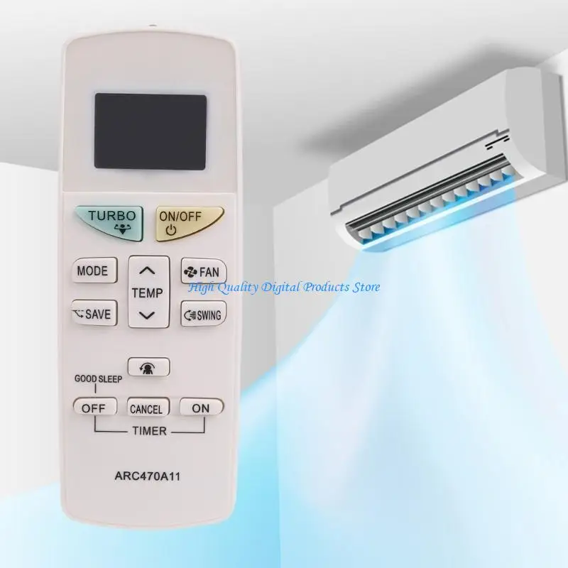 U2JE từ xa cho điều hòa Daikin ARC470A11 ARC470A16 Phụ kiện thay thế