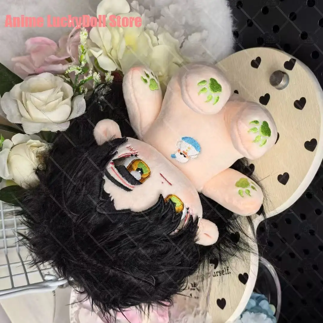 Game Love and Deepspace Zayne Q Version 20CM Cute Plush Doll Body Dress Up Plushie Puppet Figure Christmas Present Cotton Doll