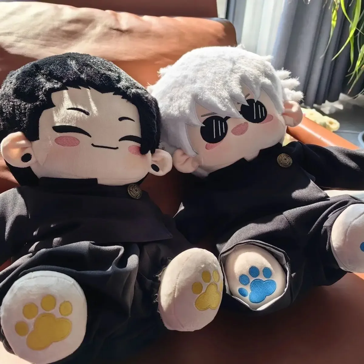 40cm Jujutsu Kaisen Cotton Doll Geto Suguru Gojo Satoru Kawaii Plush Doll Doll Sitting Body Anime Figure Anime Periphery Gift