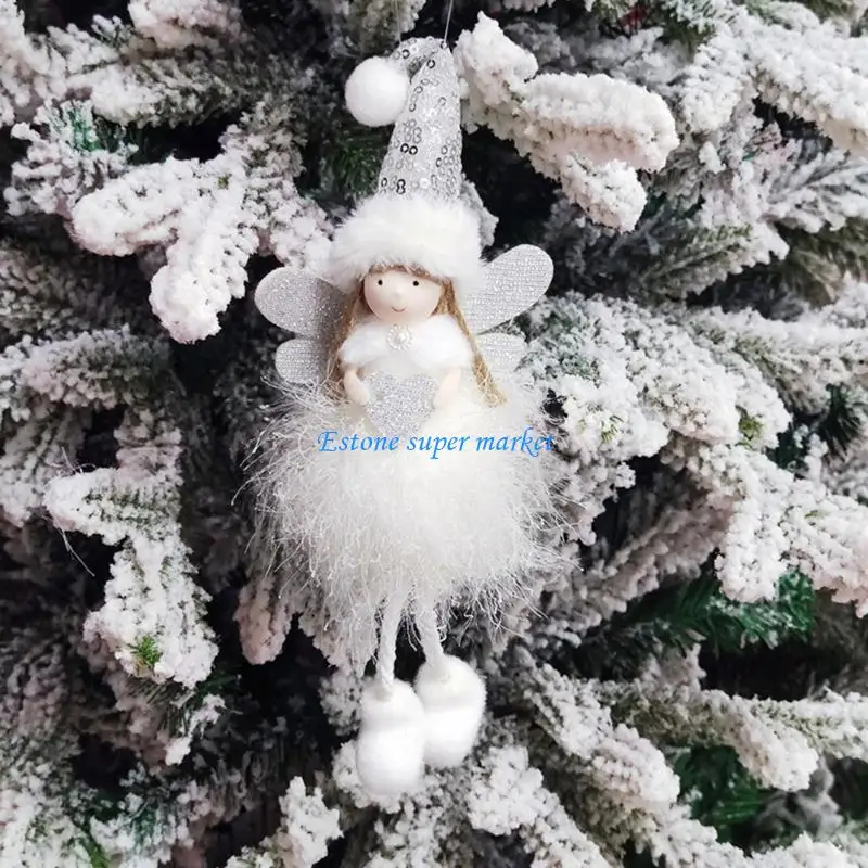 090b ต้นคริสต์มาสเทวดาแขวนเครื่องประดับวันขอบคุณพระเจ้า