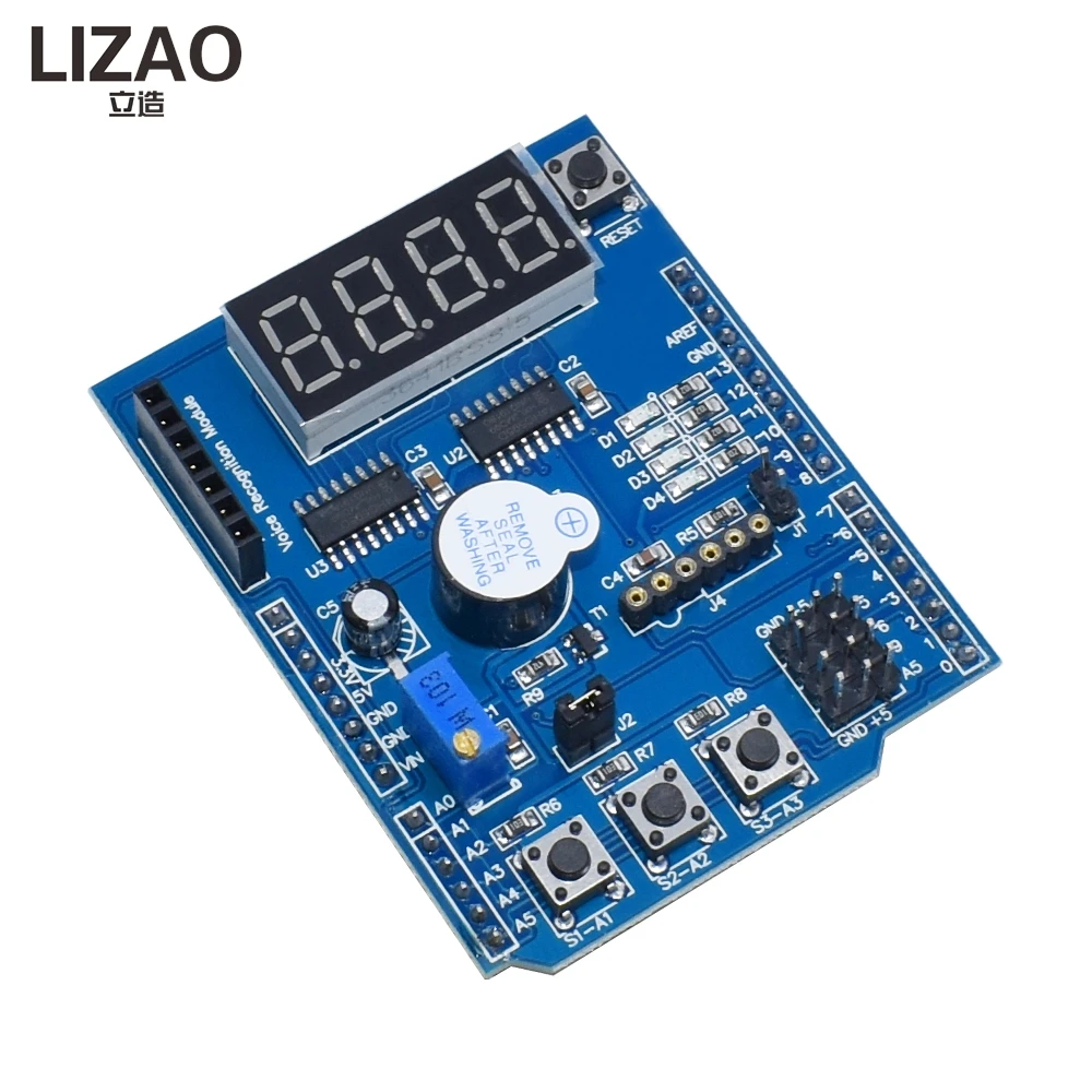 LIZAO Multifunctional expansion board kit based learning UNO R3 LENARDO mega 2560 Shield Multi-functional for Arduino