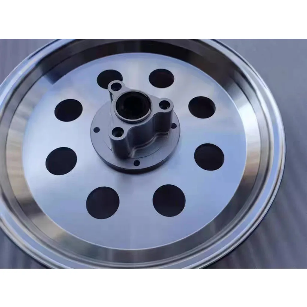 12 inch vacuum tire aluminum alloy wheel hub and rim with drum core, front wheel modification of the tumbler