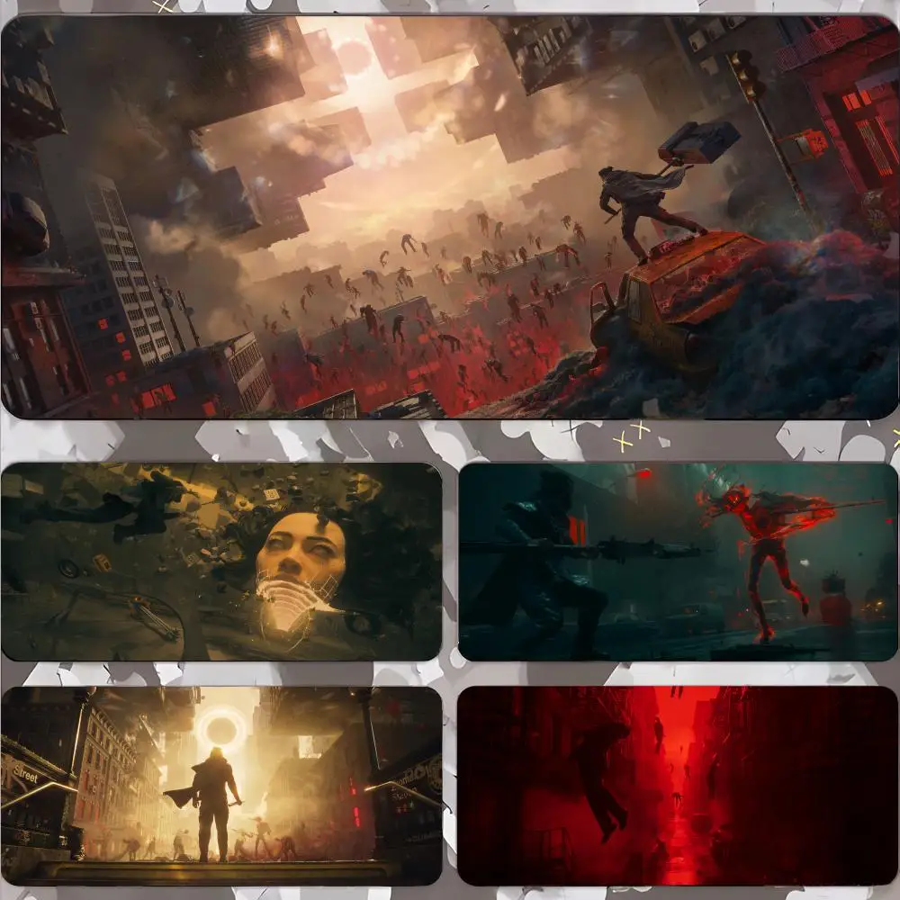 Control Resonant Mouse Pads Gamer Keyboard Mat Pads Gaming Desk Protector Laptops Large Mousepad Cartoon Deskmat