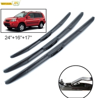 Misima Windscreen Wiper Blades For Nissan XTrail X-Trail T30 2000 - 2007 Front Rear Window Wiper 2001 2002 2003 2004 2005 2006