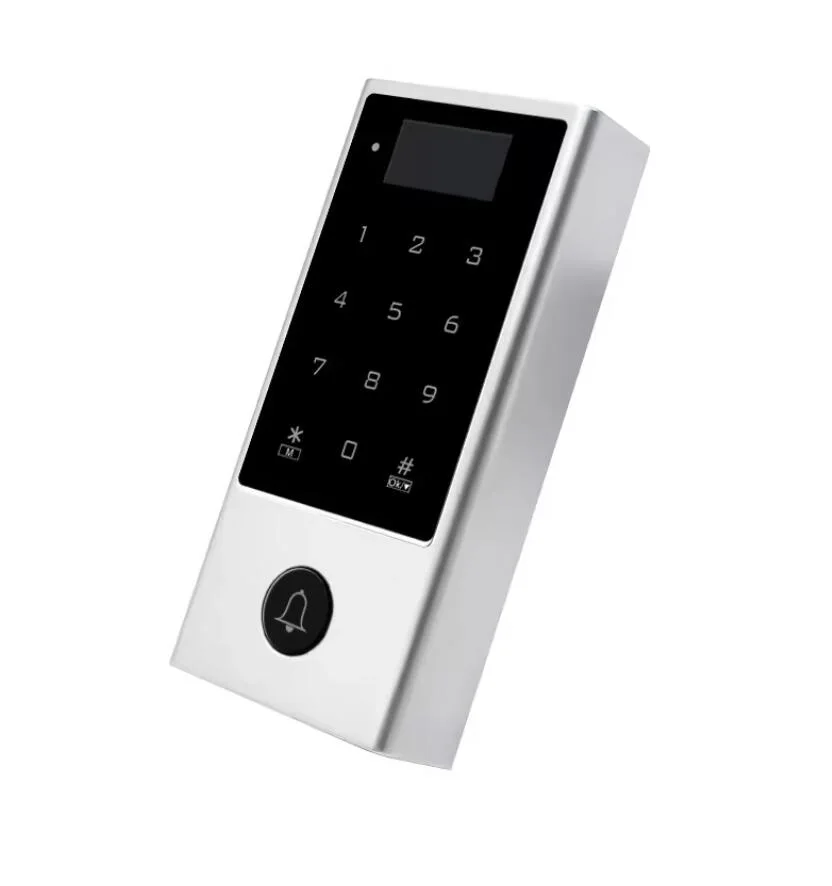 Large Capacity 10,000 Cards/Password Tuya WIFI Access Control Card Reader with OLED Touch Screen