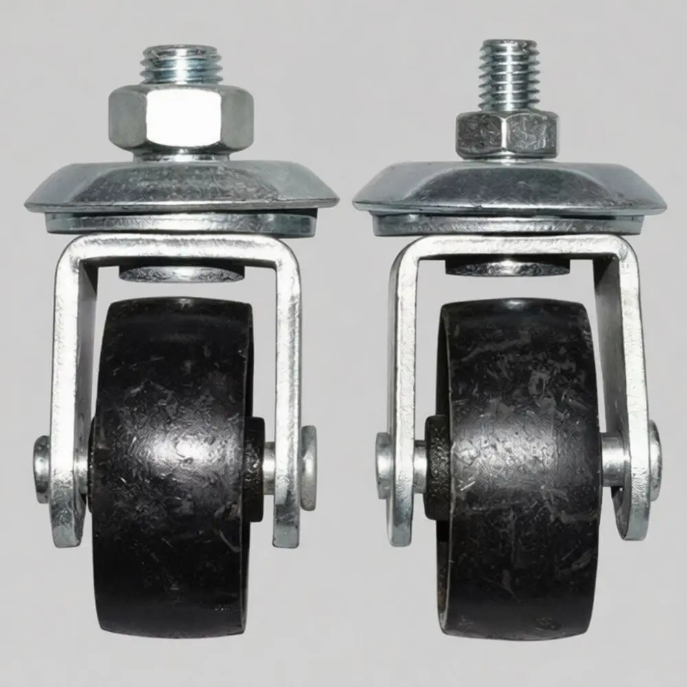 Professional Hydraulic Jack Caster Replacement Accessory Heavy Duty Swivel Wheel For Automotive Maintenance Lifting Equipment