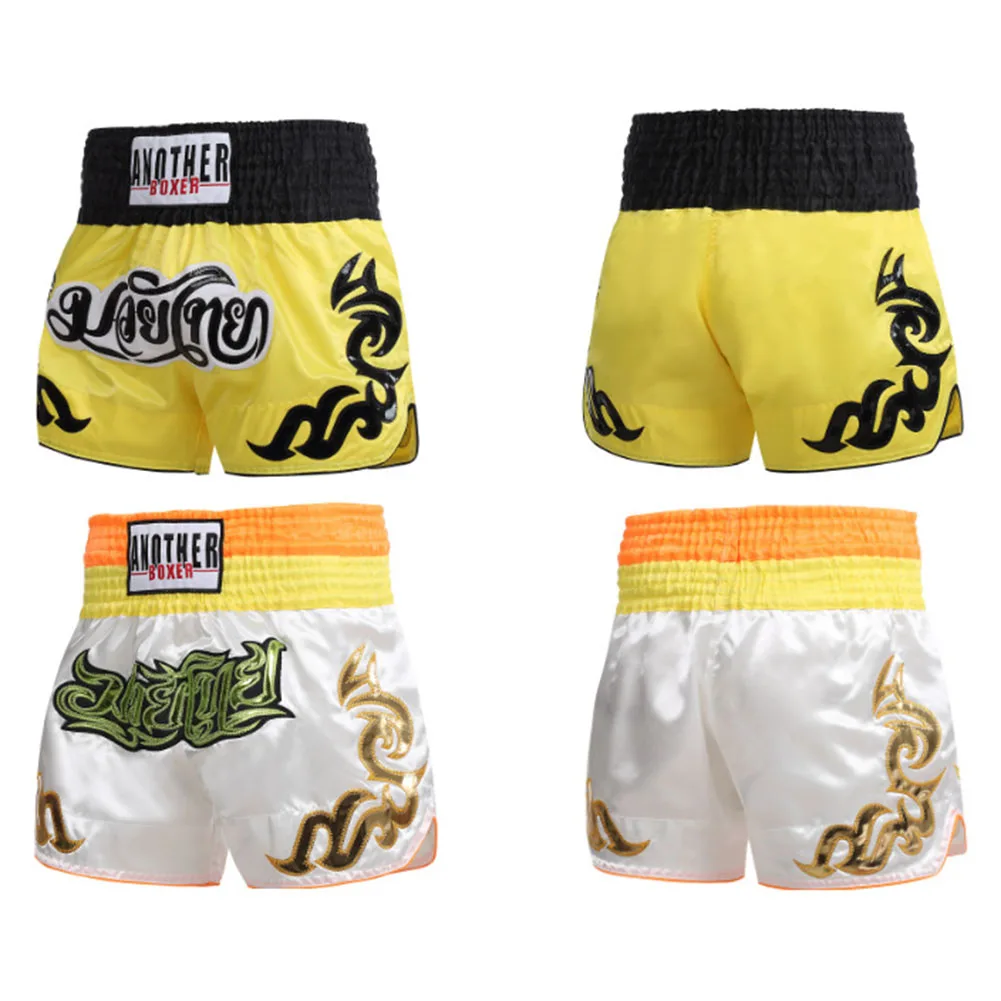 Spodenki bokserskie unisex MMA Muay Thai Treningowe spodenki fitness dla dorosłych Akcesoria do spodenek bokserskich