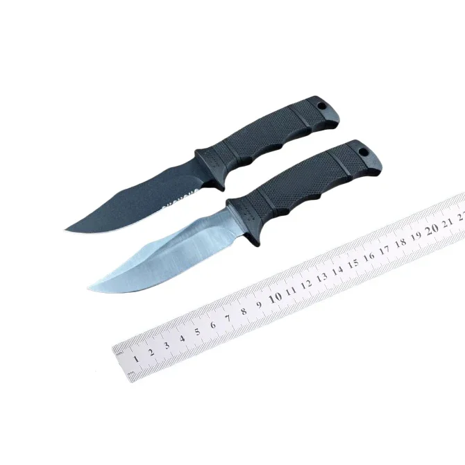 

Paodin GOS Mini Seal E37M Straight Fixed Blade Knife M390 Blade GRN Handle Tactical Hunting Camping EDC Survival Tool Knives