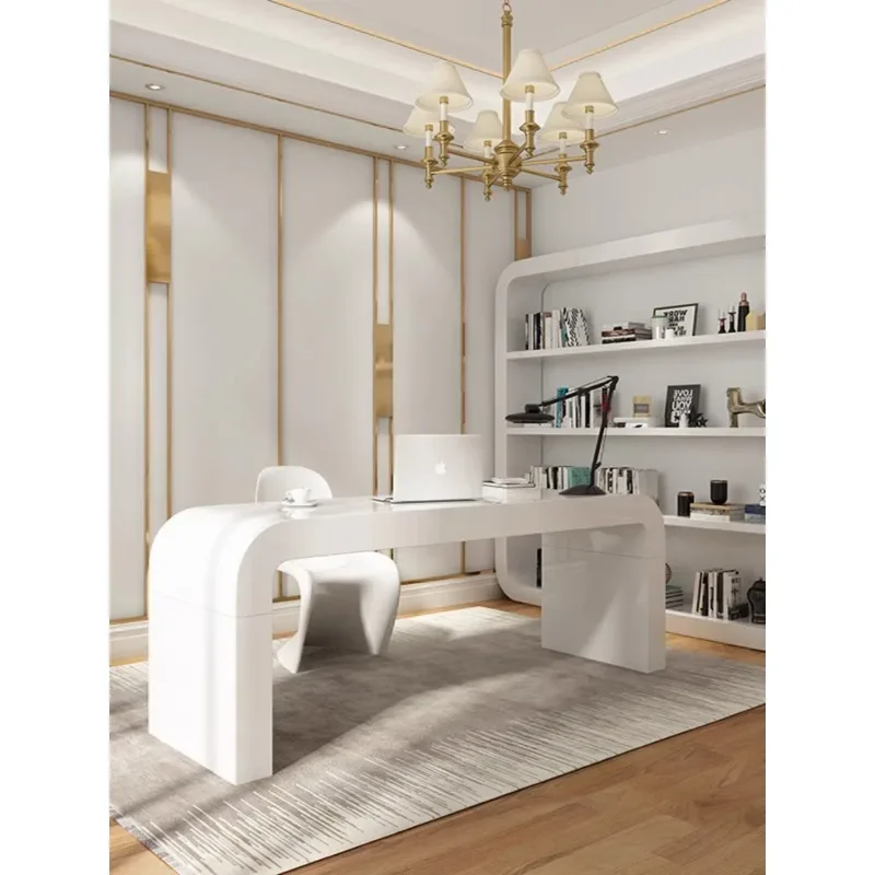 Computer medical beauty table creative modern simple fashion negotiation table makeup bar office dining table paint Nordic perso