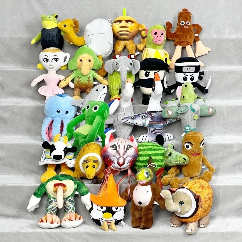 New Tung Tung Tung Sahur Series Soft Stuffed Toy Cute Cartoon Character Creativity Skin Friendly Plush Toy Men Birthday Gift