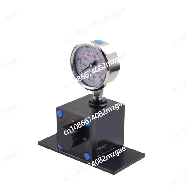 Hydraulic clamp scale vise pressure tester 0-10T milling machine vises capacity PM-1000