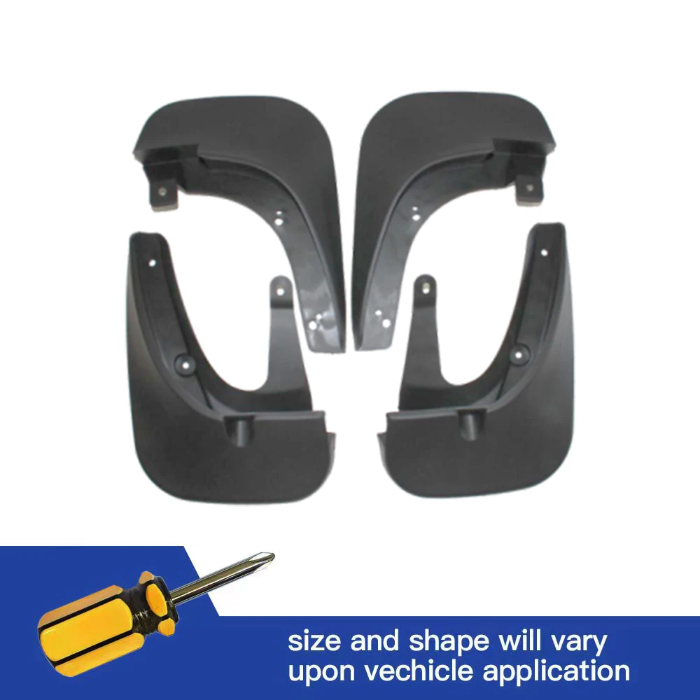 Car MudFlaps For Hyundai Tucson 4pcs Molded Splash Guards Front Rear Mud Flap Mudguards Fender 2013 2014