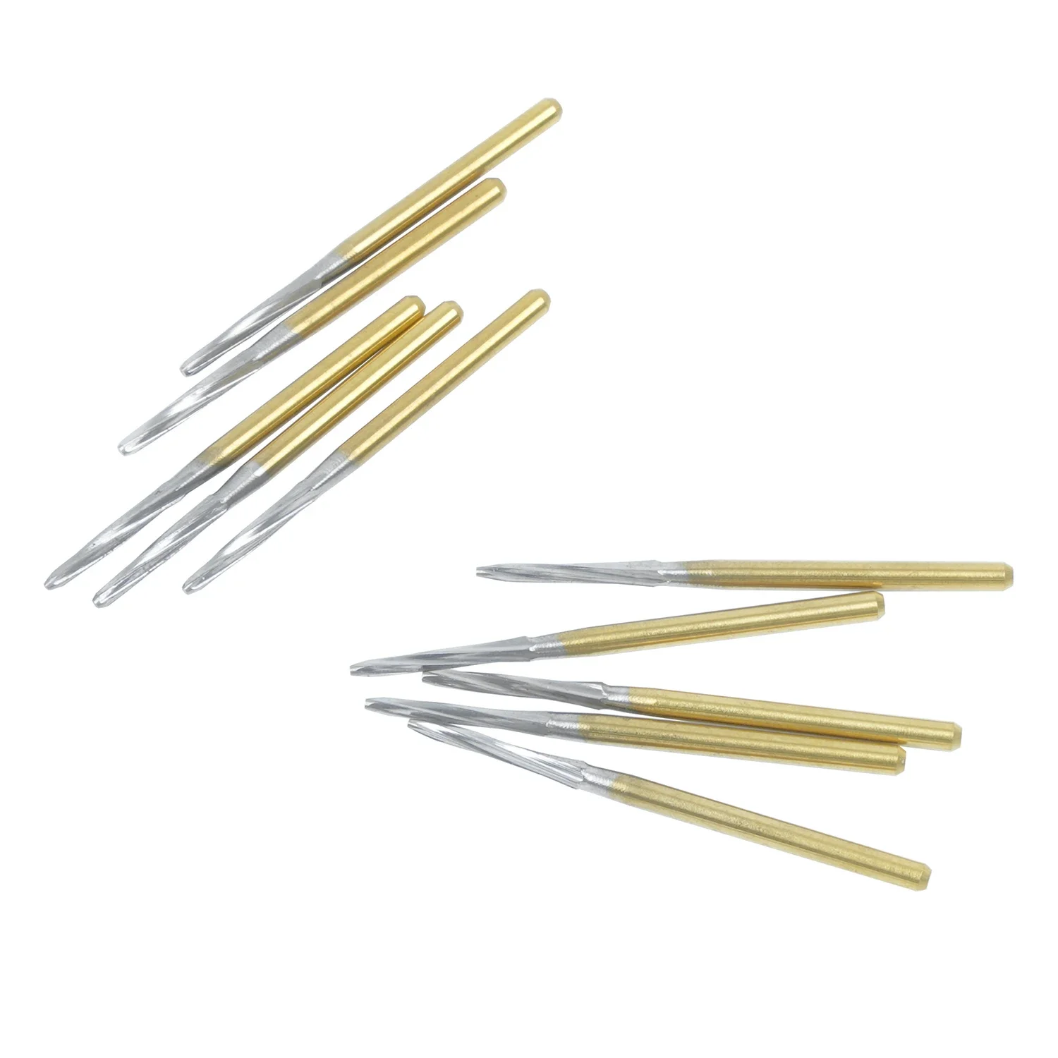 5pcs/Pack Tomenty FG Series Dental Endo Z Carbide Tungsten Burs Drill Zekrya Tooth Extraction Burs For High Speed Handpiece