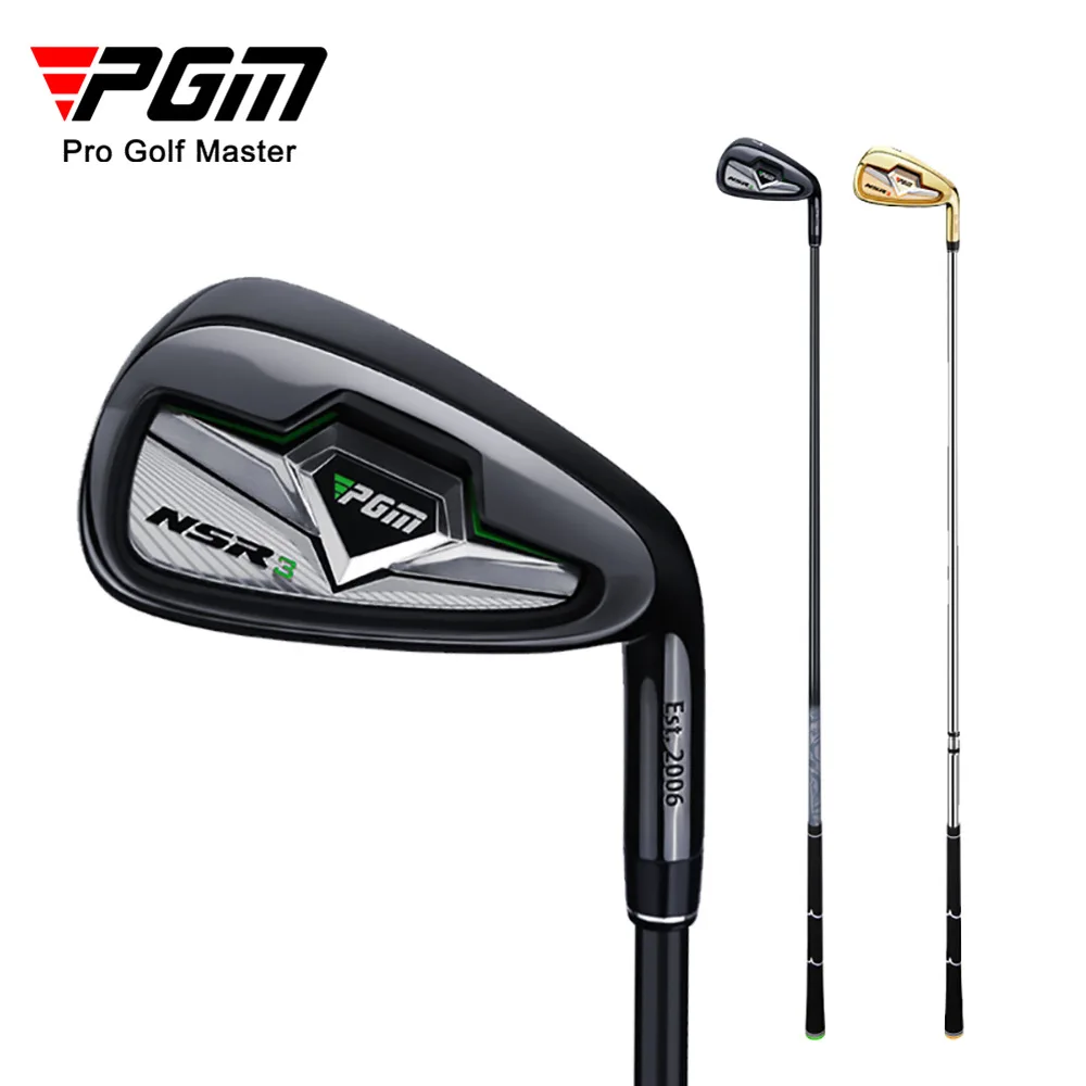 

PGM NSR3 Men's Golf Club 7-iron Stainless Steel Head Golf Practice Club Better Feedback Feel Skilled Ball Strikers