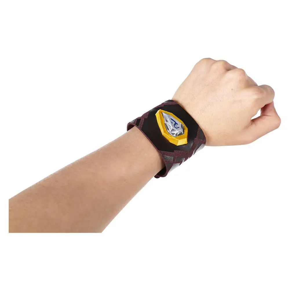 2024 Spiel LoL TV 2 Arcane Jayce Armband Cosplay Kostüm Zubehör Männer Männlich Disguise Hand Band Strap Armband Halloween Requisiten