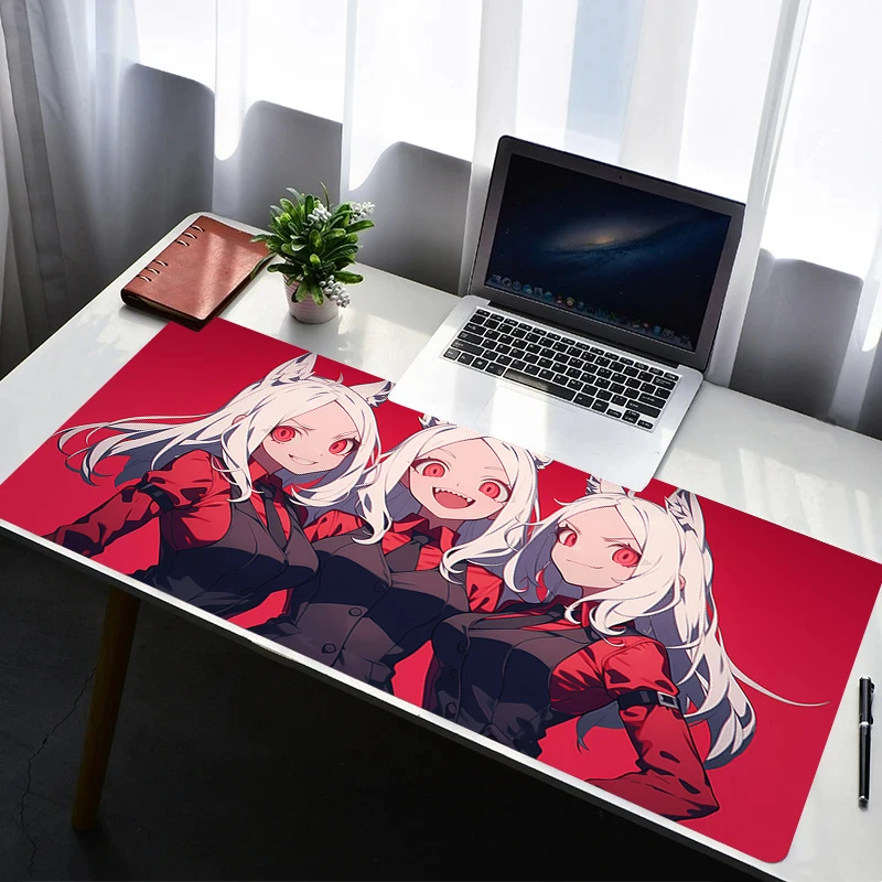 Alas Mouse PC Karet Anti Selip H-helltaker Alas Mouse Anime Laptop Gamer Kabinet Alas Keyboard Komputer Kantor Alas Mouse Meja Gaming