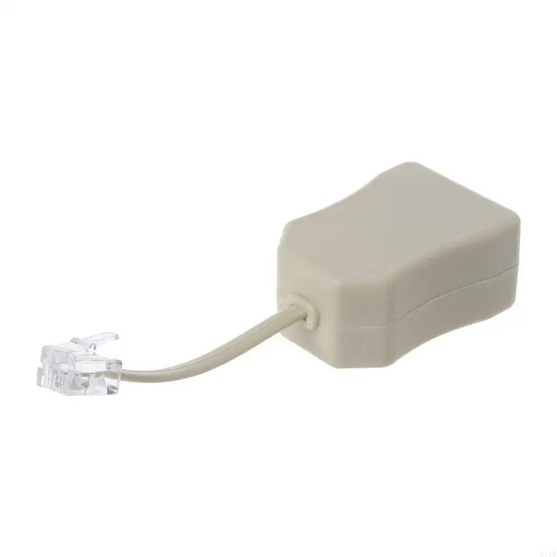 E1PF Rj11 ADSL Interfacce Telephone Phone Fax In-Line Splitter Filter for NetWork 1PC