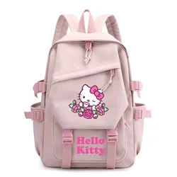 Hello Kitty Boys Girls Kids School torby na książki Women bagepack nastolatki plecak podróżny Mochila