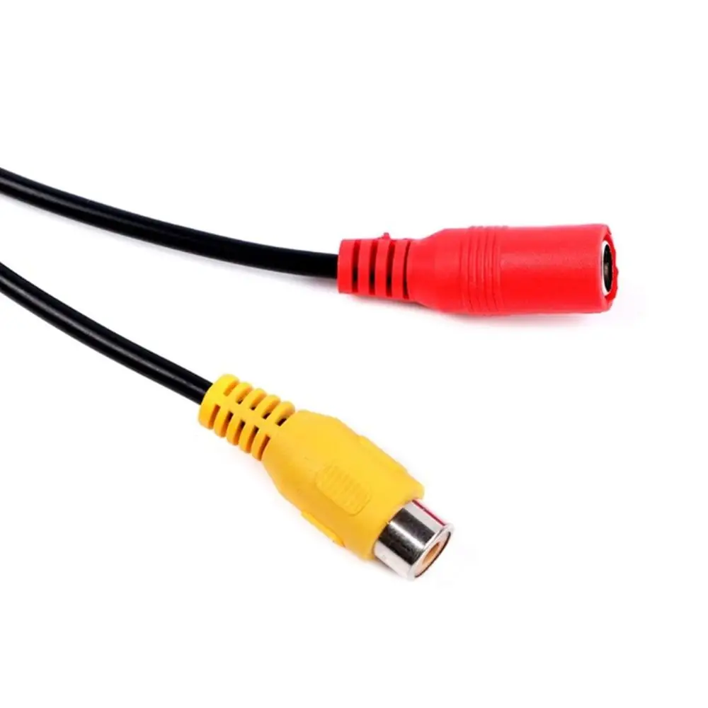 2Pcs Hot Sale Camera Monitor Car Rear To BNC RCA Female Aviation Adapter Cable Signal Harness Wire Harness Camera