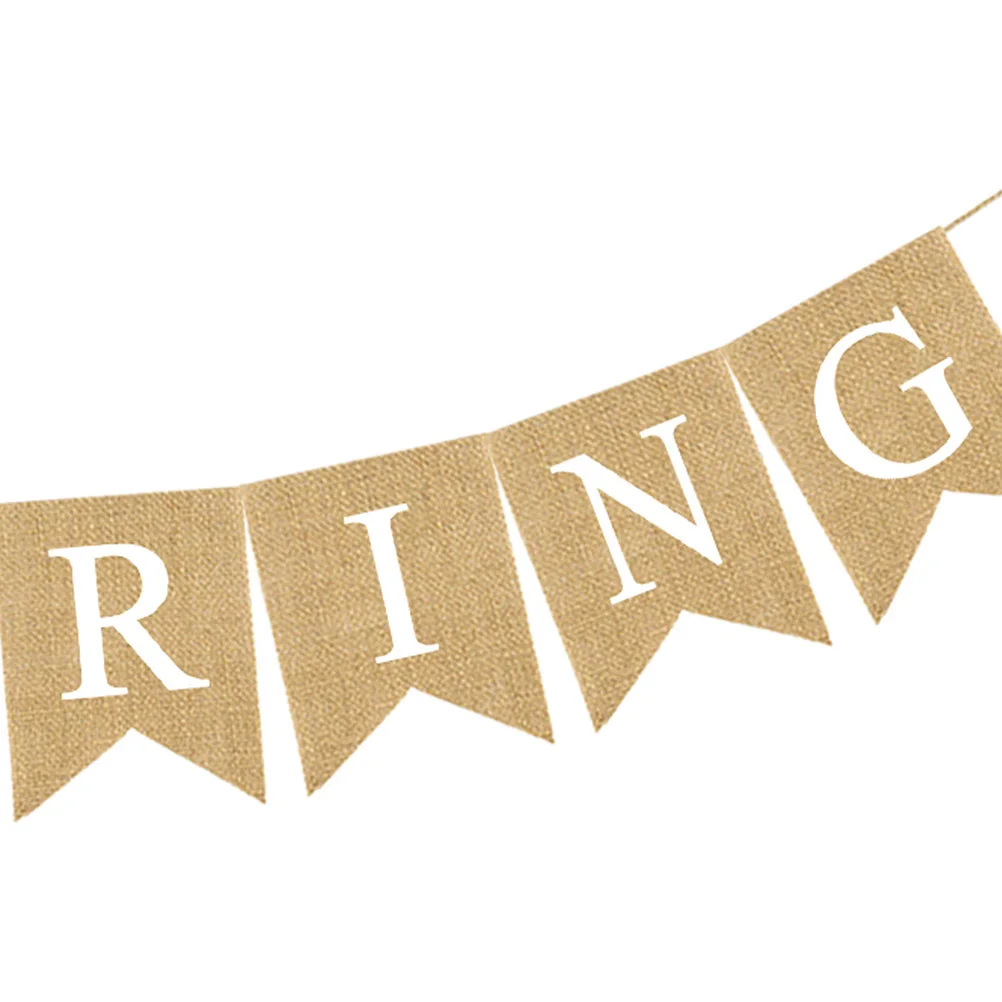 

Hello Spring Letters Colorful Linen Burlap Banner Swallowtail Flag Spring Bunting Party Decoration Indoor Outdoor