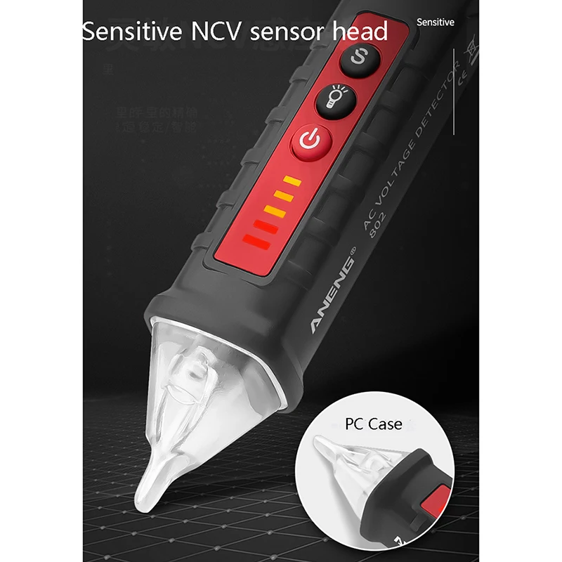 Electric Indicator Digital AC/DC Voltage Detectors Smart Non-Contact Tester Pen Meter Current Electric Sensor Test Pencil