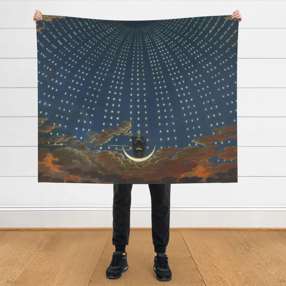 

Queen Of The Night Throw Blanket Beach Tourist Thermal Blankets