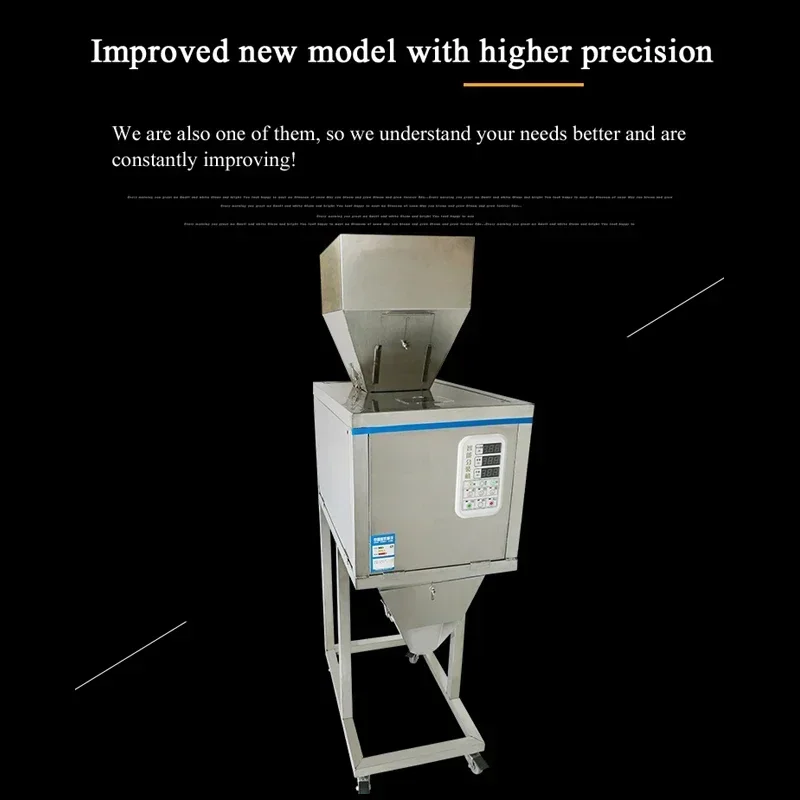 

Scale Herb Filling And Weighing Machine Tea Leaf Filler Automatic Packing Machine Particle Powder Black Tea Racking Device