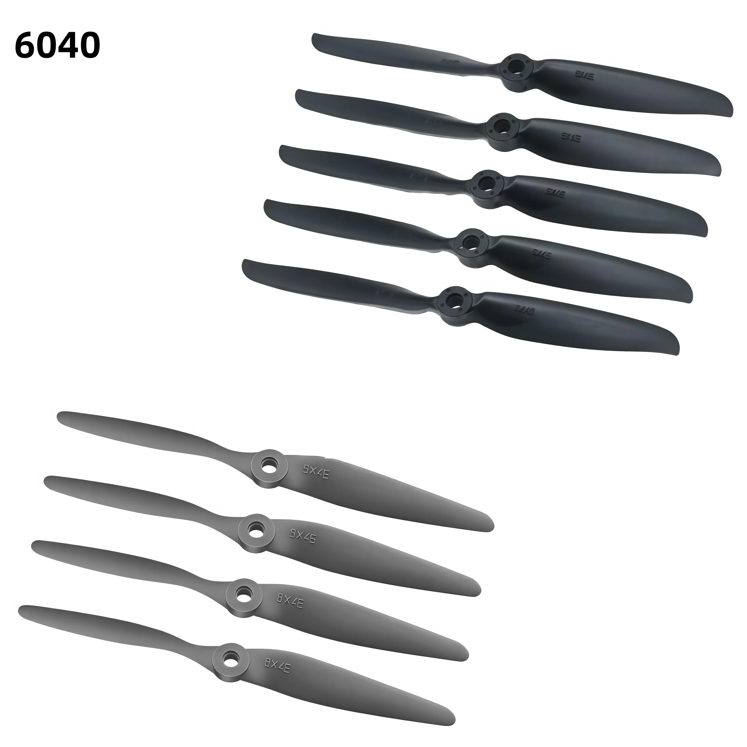 10PC 6040 6x4E high-speed propeller suitable for RC aircraft and quadcopter high-speed crash resistant aircraft accessories