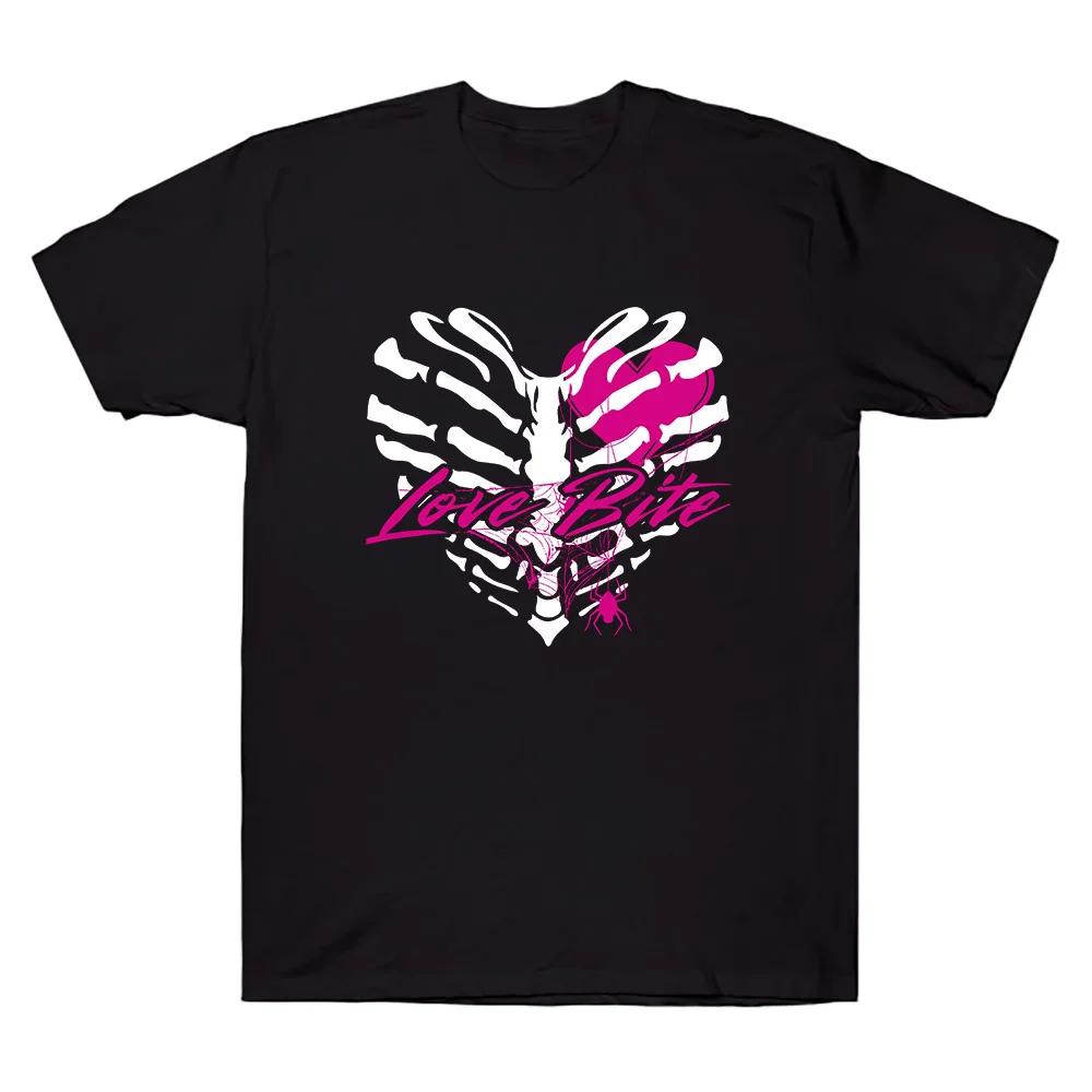 

AJ Lee Spider Heart Graphic T Shirts Men's Clothes Outdoor Sports Tops Unisex Women Men Casual Breathable T-shirts Cotton Tees